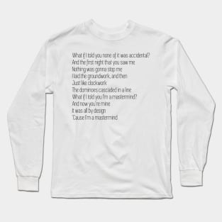 mastermind chorus Long Sleeve T-Shirt